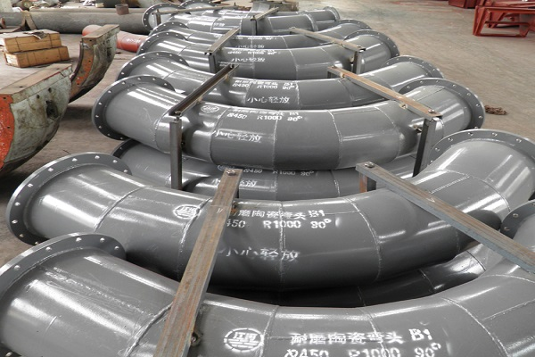 電廠氣力除灰陶瓷耐磨管道 電廠氣力除灰陶瓷耐磨管道